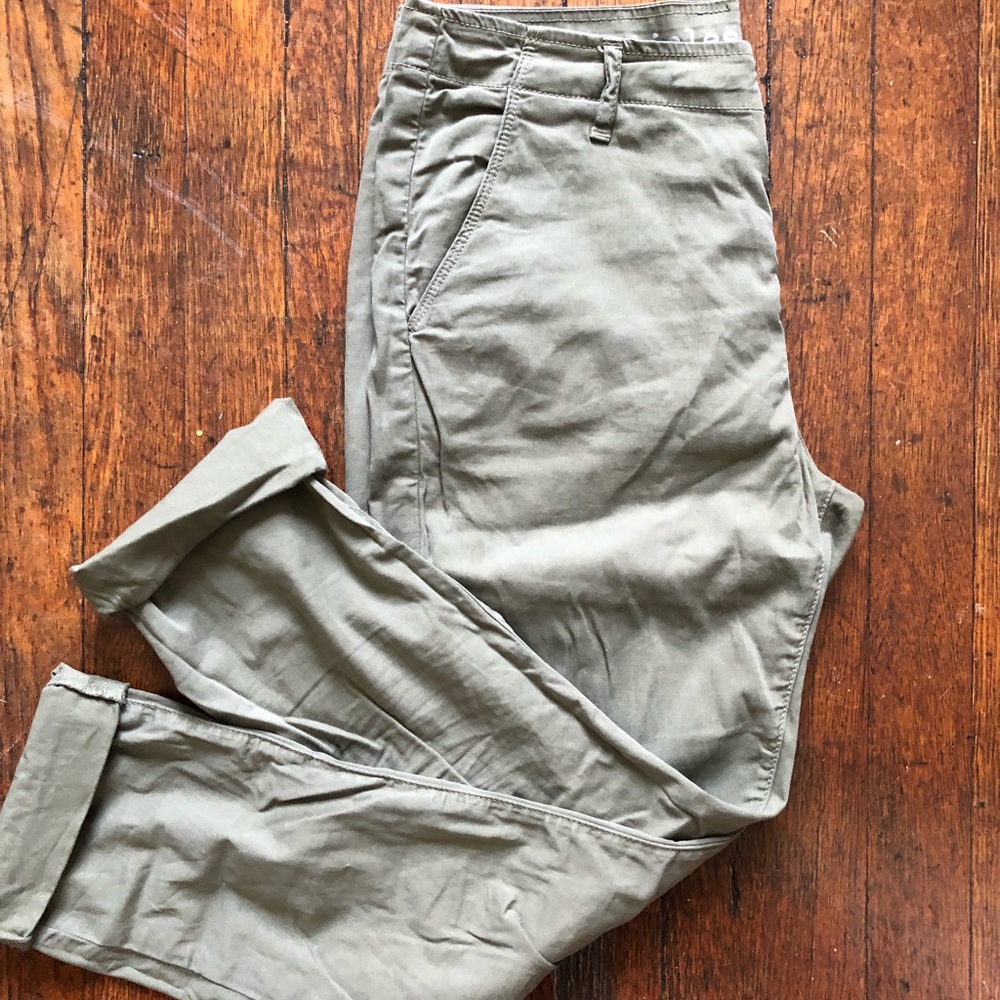 Army cotton slim leg chinos